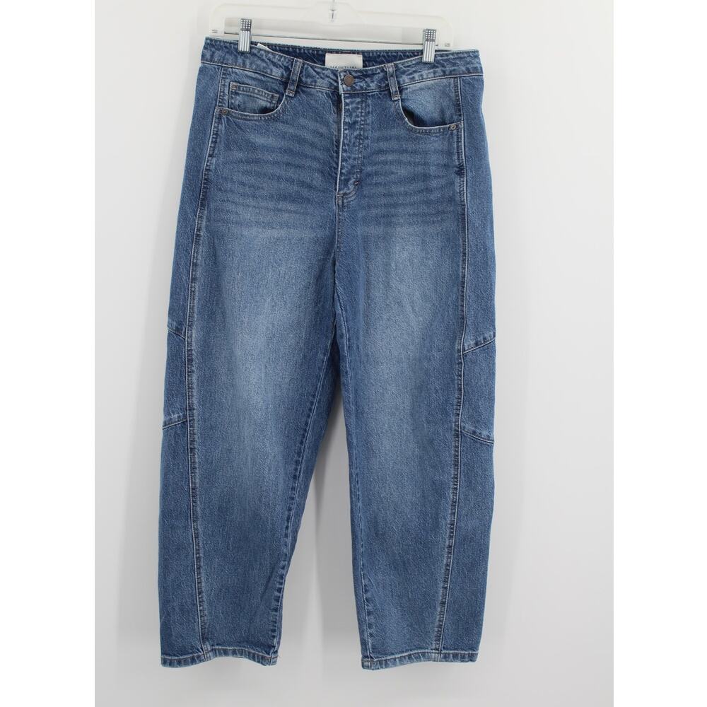 Habitual Women’s Brant High Waist Crop Barrel Jeans size 29